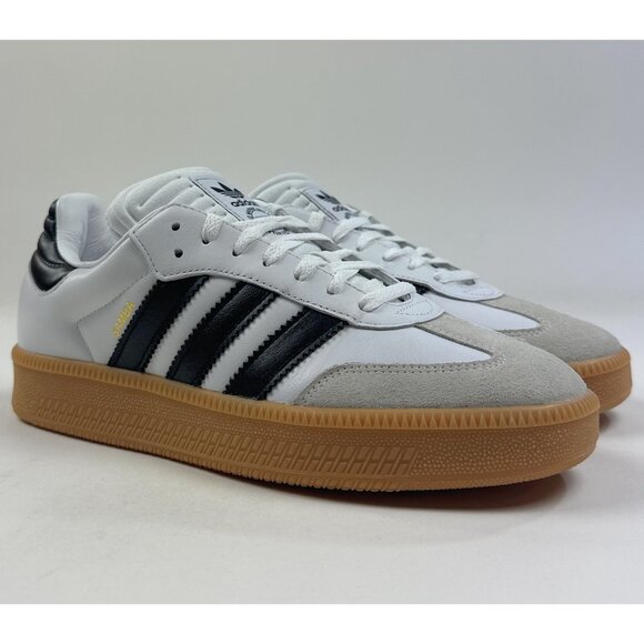 Adidas Samba XLG Mens 10.5 White Black Shoes Sneakers Athletic Low IE1377 - Picture 2 of 9